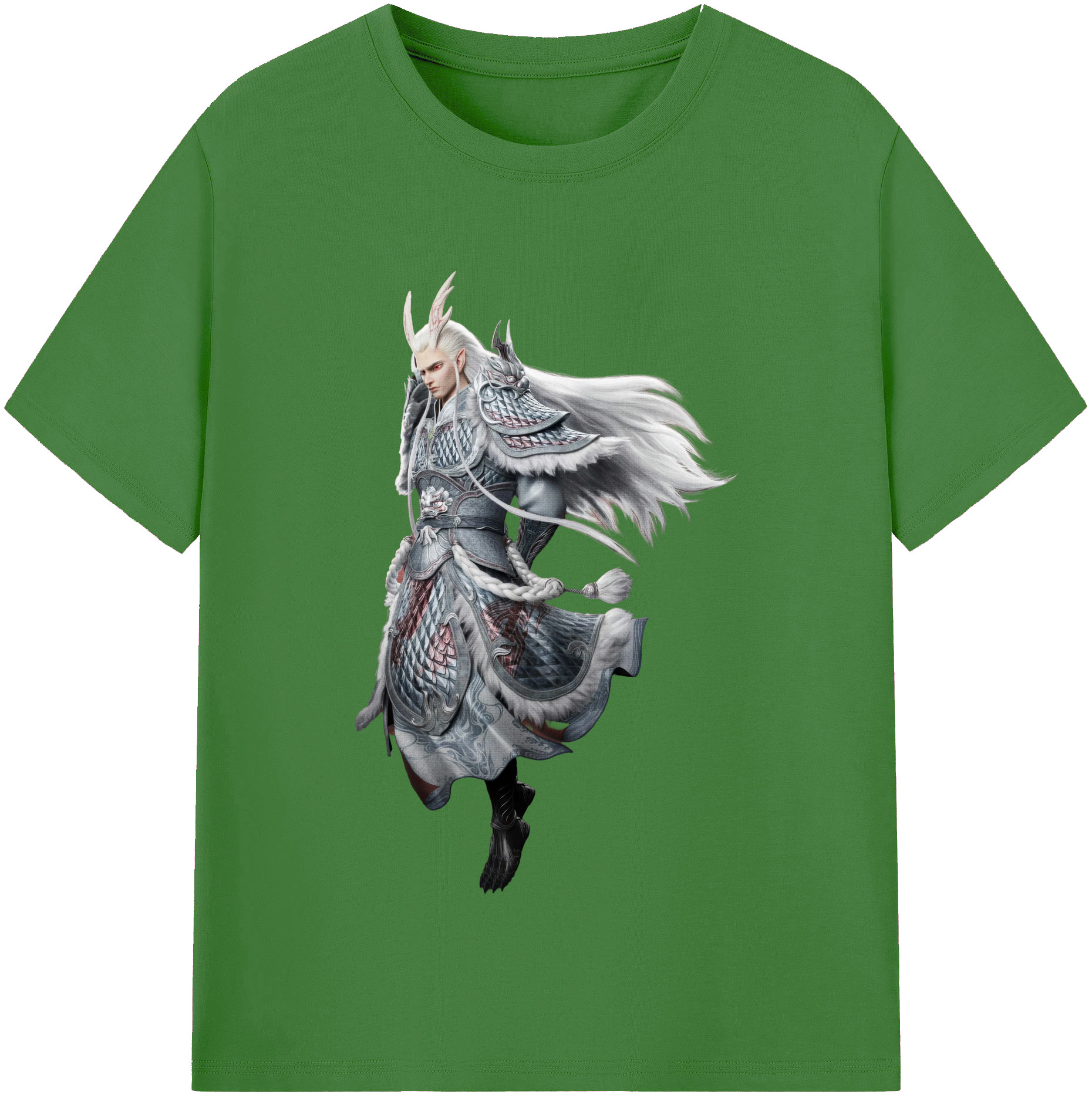 （画像用） Ne Zha 2 ナタ 魔童の大暴れ レディースカジュアルプリントTシャツ（綿100％）
